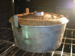 P. Cake in the Oven!